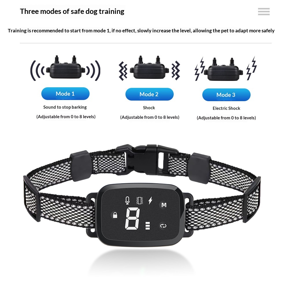 Digital Display Dog Training Collar. photo 2
