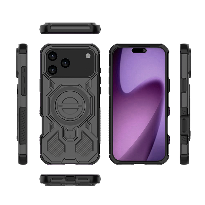 For I Phone 17 Pro Case  Phone Cover Shockproof Kickstand Rugged Magnetic photo 5