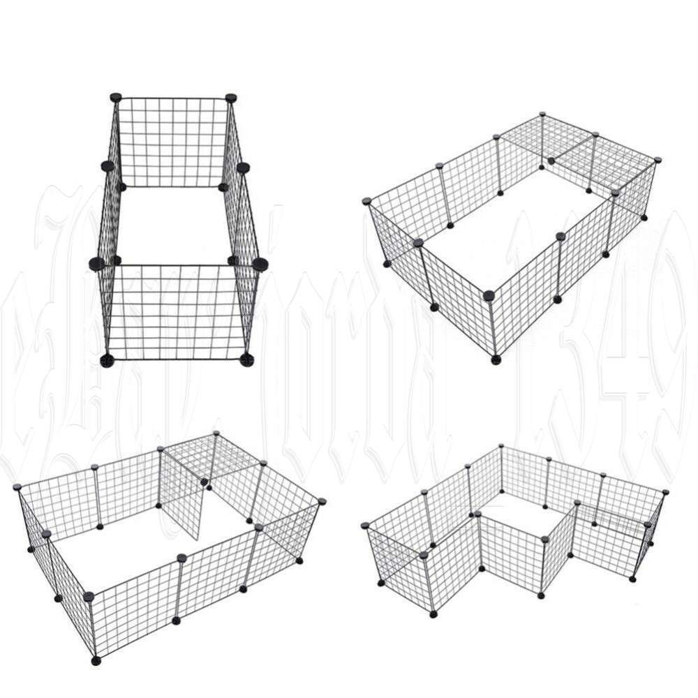 Pet Dog Playpen Enclosure 10 Panel 14in Puppy Exercise Cage Fence Play Pen AUS photo 6