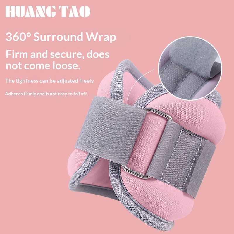 Sandbag Leg Weights For Yoga, Running Training, Girls' Weight-Bearing Dance, Student-Specific Invisible Leg And Wrist Exercise Sandbags photo 2