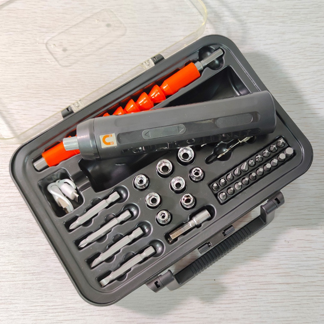 Small Electric Screwdriver With Automatic Screwing Function, High Torque Mini Screwdriver, Household Electric Tool photo 2