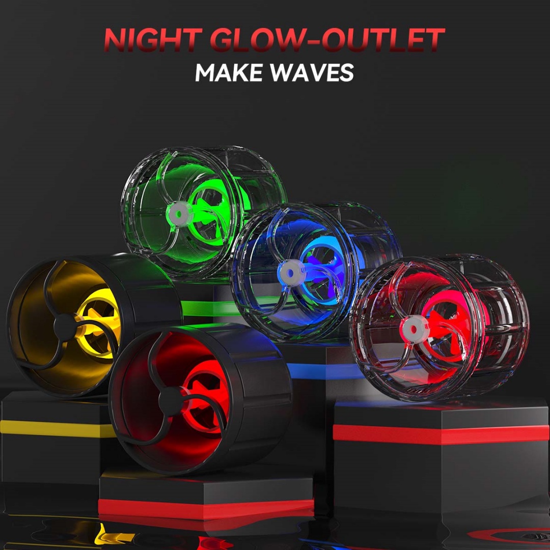 Fish Tank Night Glow-Outlet Nature Makes Waves photo 3