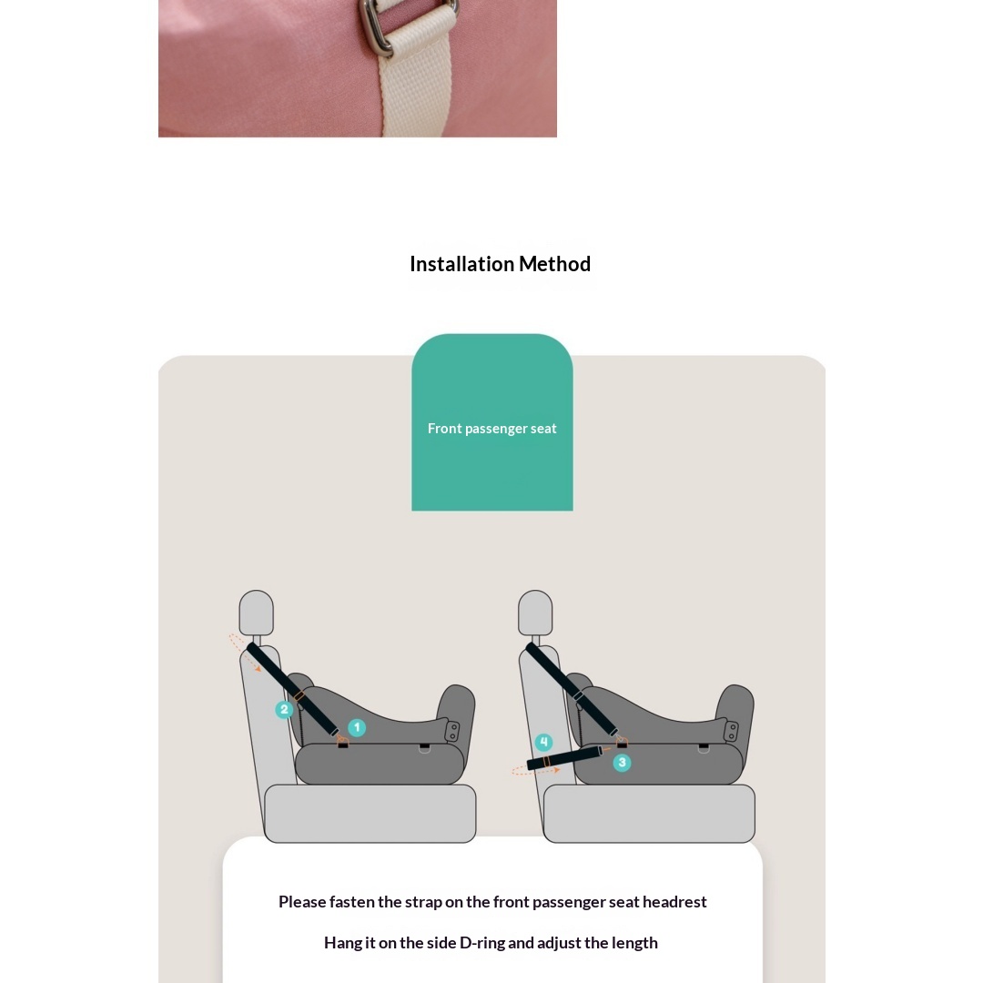 Pet Car Safety Seat photo 2