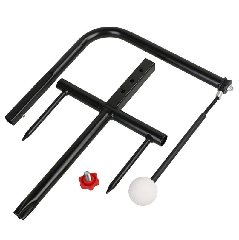 Golf Swing Trainer Aid Golf Practice Swing Groover Hitting Training Adjustable photo 4
