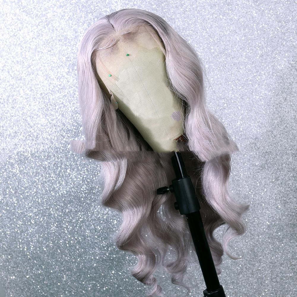Wave Long Curly Synthetic Fiber Front Lace Wig photo 3