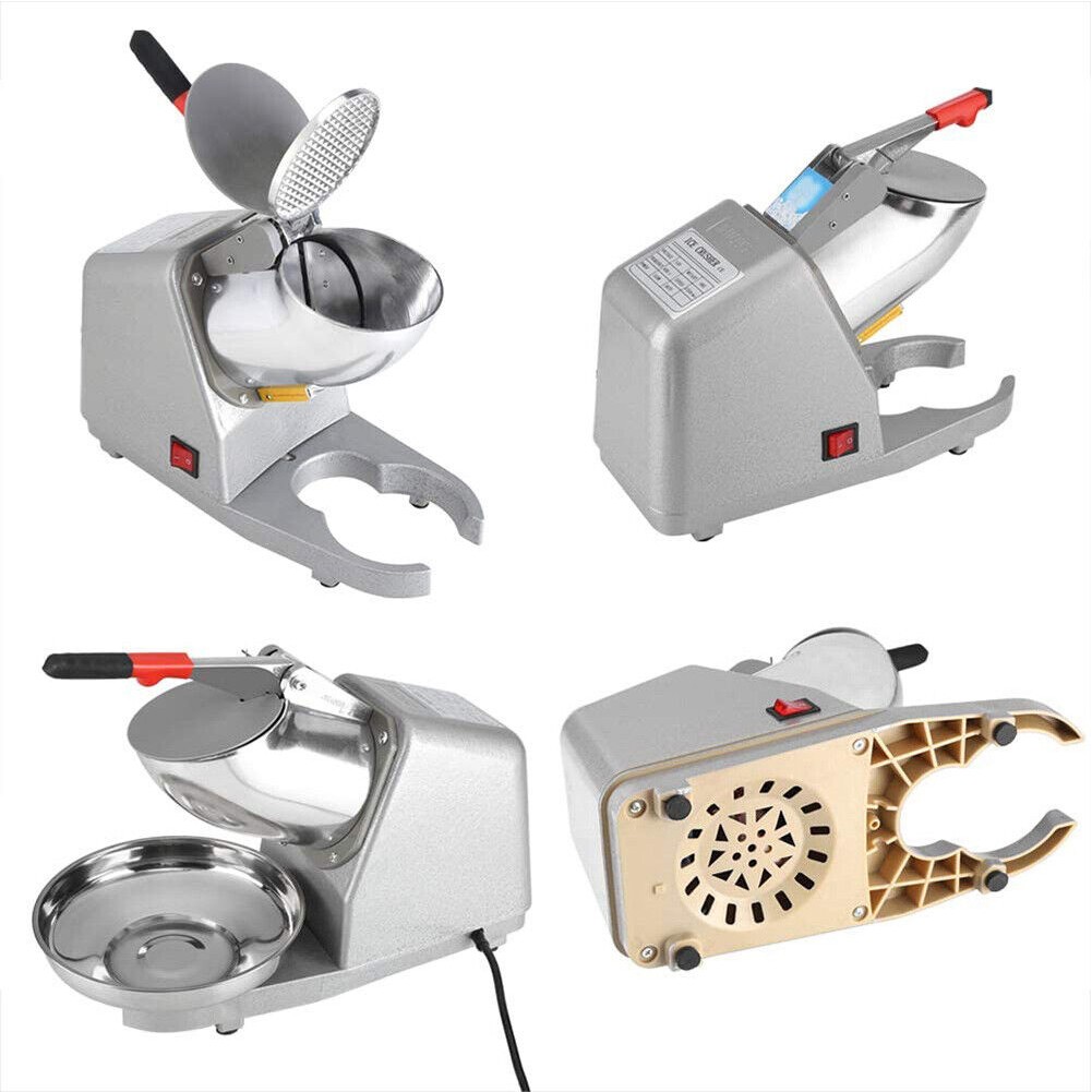 Upgraded Electric Ice Crusher Shaver Snow Cone Maker Commercial Machine2200r-m photo 2