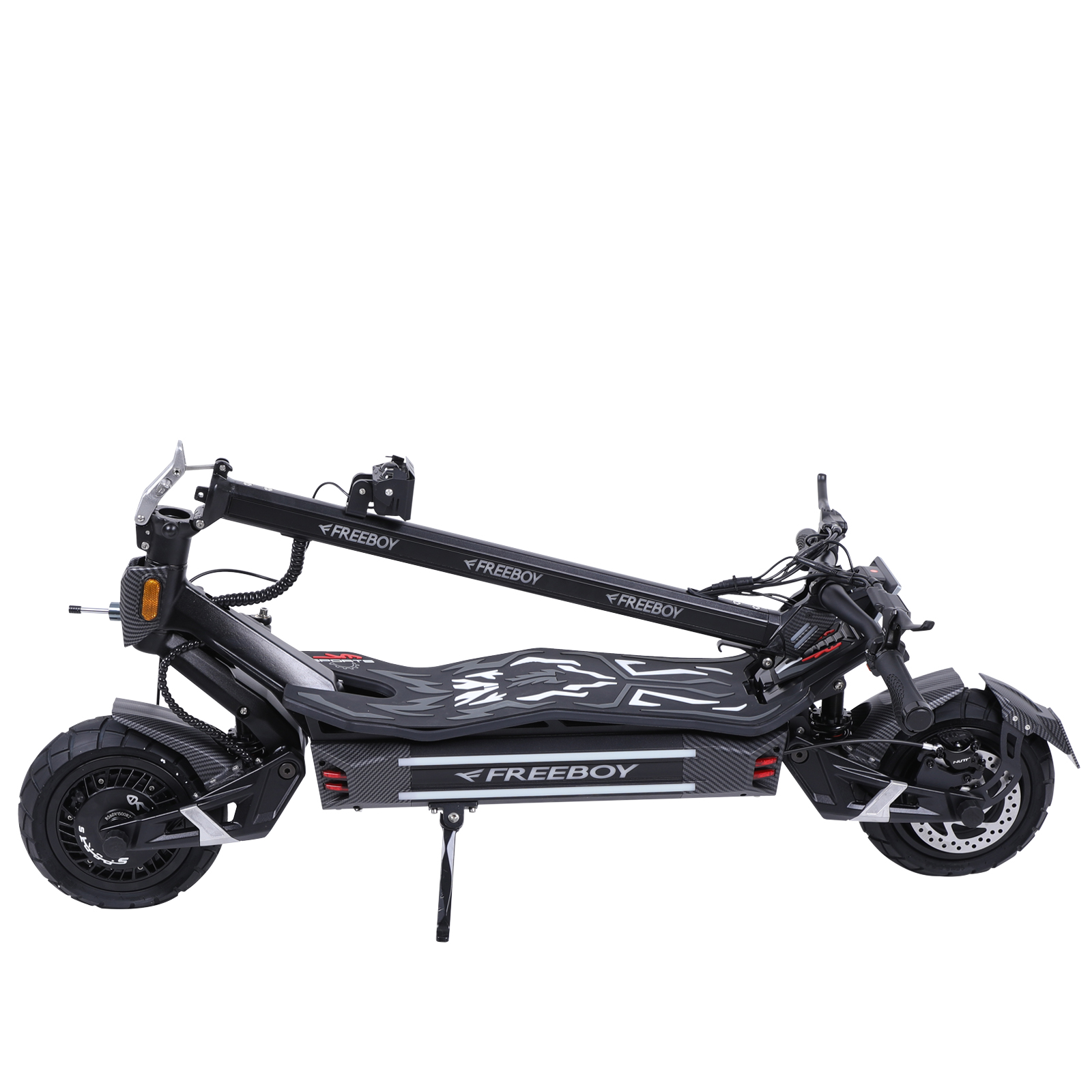 H16 High Standard Carbon Fiber Decal Design E-Scooter photo 6