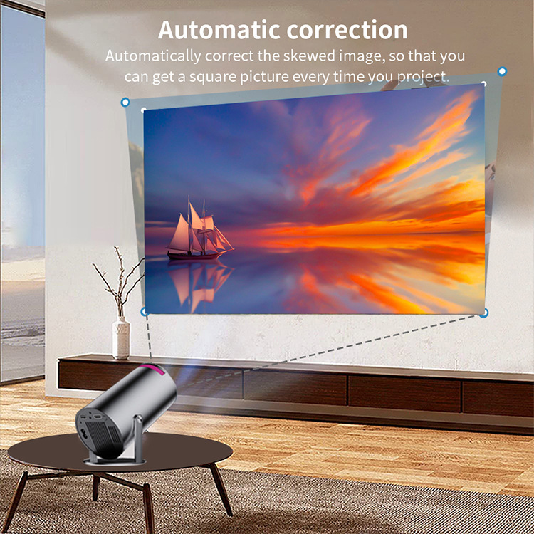 Portable Home Theater Projector, Mini Projector For Bedroom Gaming Movies photo 7