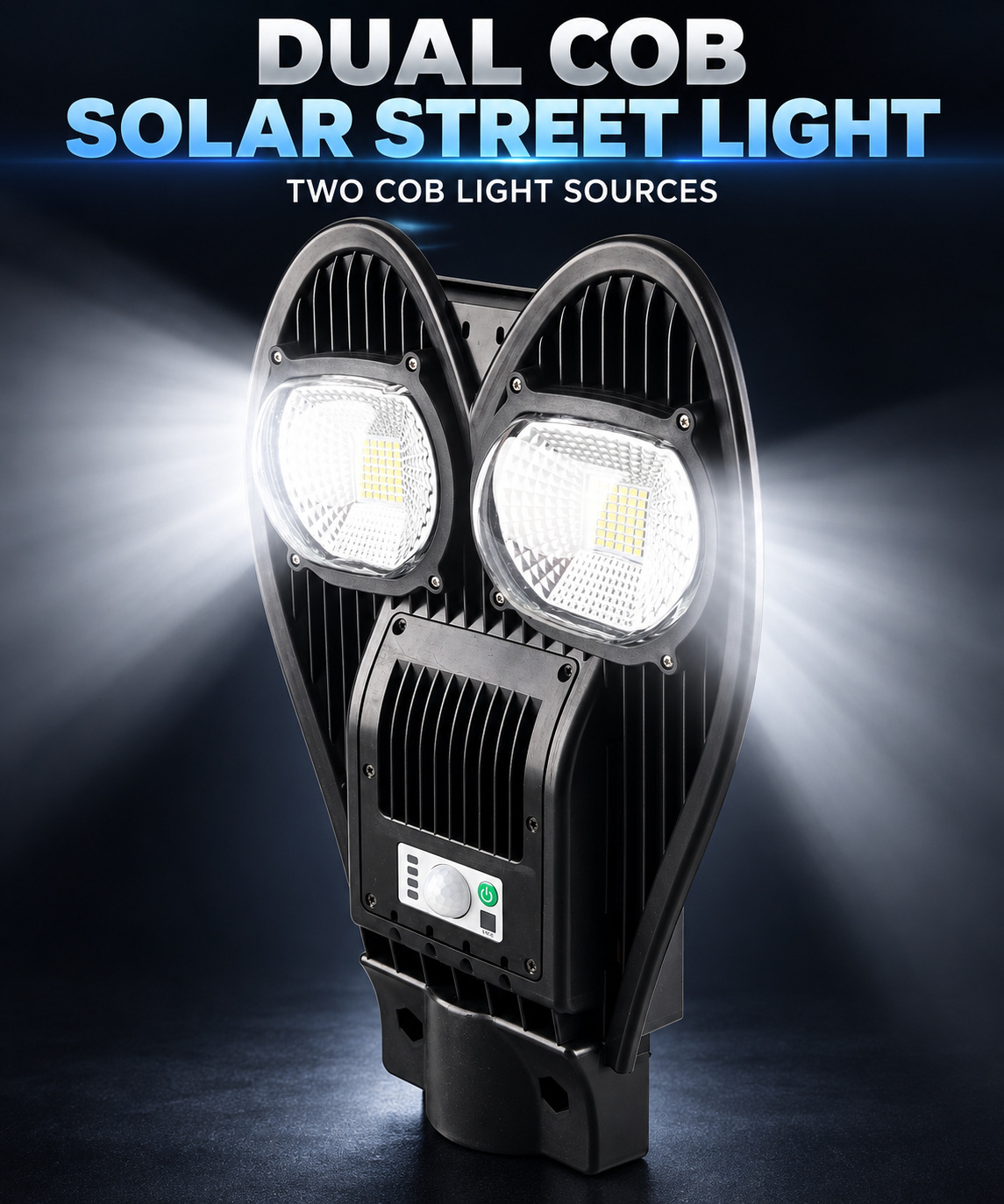 Solar Powered Motion Sensor Waterproof COB LED Work Light For Auto Repair W761B IP65 Street photo 7