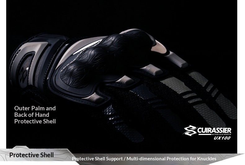 Motorcycle Gloves, Four-Season Outdoor Riding, Protective, Road Touring Off-Road, Touchscreen Compatible, Reflective photo 4