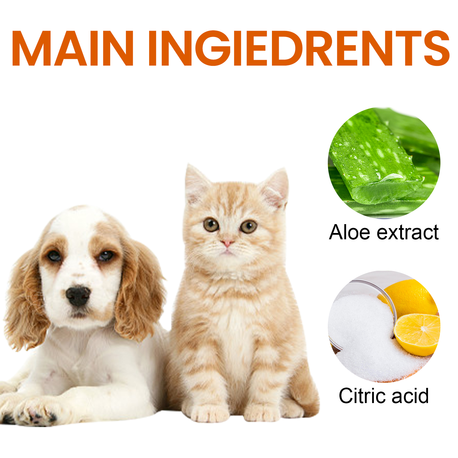 Yegbong Pet Ear Wipes, Pet Ear Cleaning Deodorizing Removing Mite And Earwax Cleaning Wipes photo 8