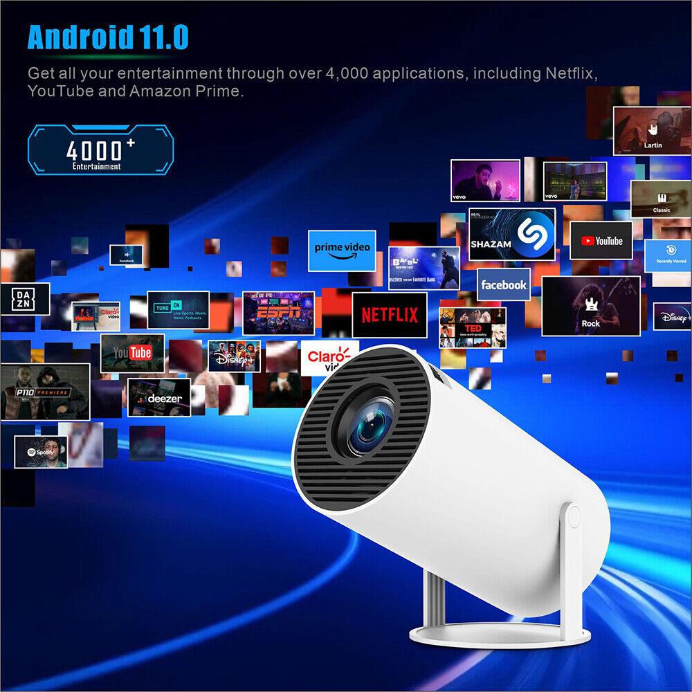 5G 4K Projector Smart HD LED WiFi Bluetooth HDMI USB Android Office Home Theater photo 4