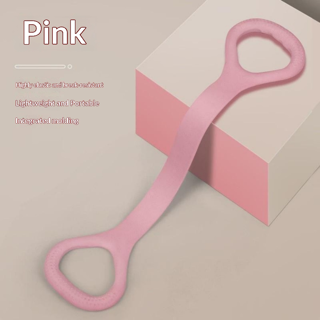 Back And Shoulder Exercise Tool For Home Use, Yoga Stretching Band, Waist Shaping Elastic Rope, Figure-Eight Resistance Band, Fitness Equipment photo 8