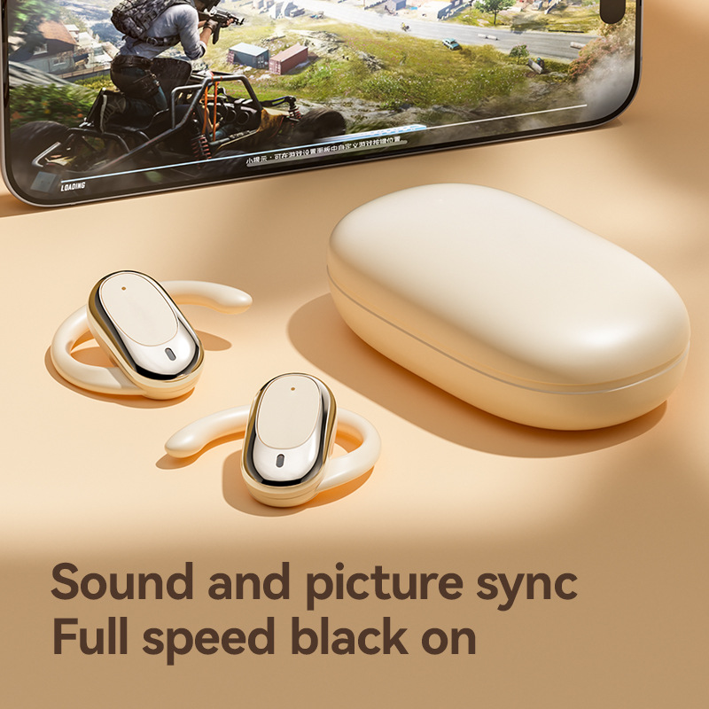 M57 Cross-border Explosion Private Model Headphones Long-life Low-latency High-quality Long-wear Painless Bluetooth Headphones Wholesale photo 3
