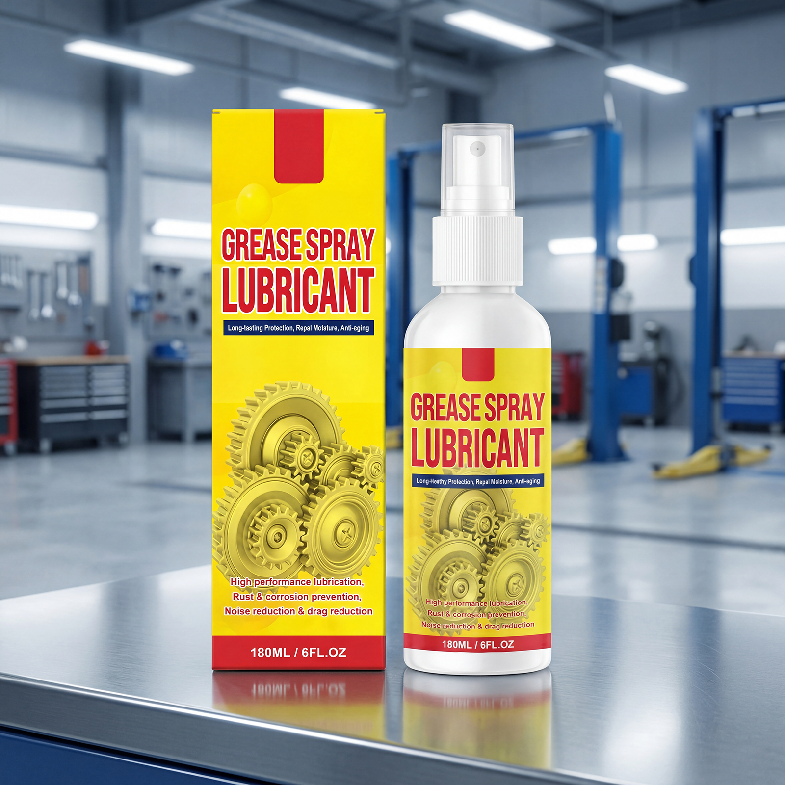 Derusting Lubricant Spray 180ml 1box photo 5