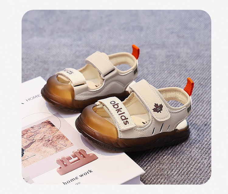 Children's Beach Shoes Summer New Style Medium And Large Children's And Boys' Sandals Velcro Children's Shoes photo 4