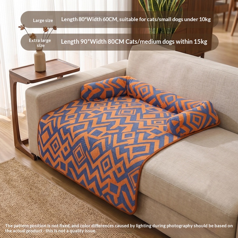 Cat Nest Winter Warm Sofa Cushion Extra Large Outdoor Dog Nest Cat Nest Cage Special Cross-Border Pet Supplies photo 4