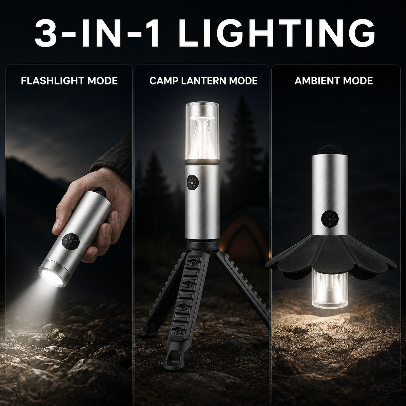 D45 Portable Flashlight Type C For Emergency Outdoor Work Factory Supply 1x 18650 Battery LED photo 3