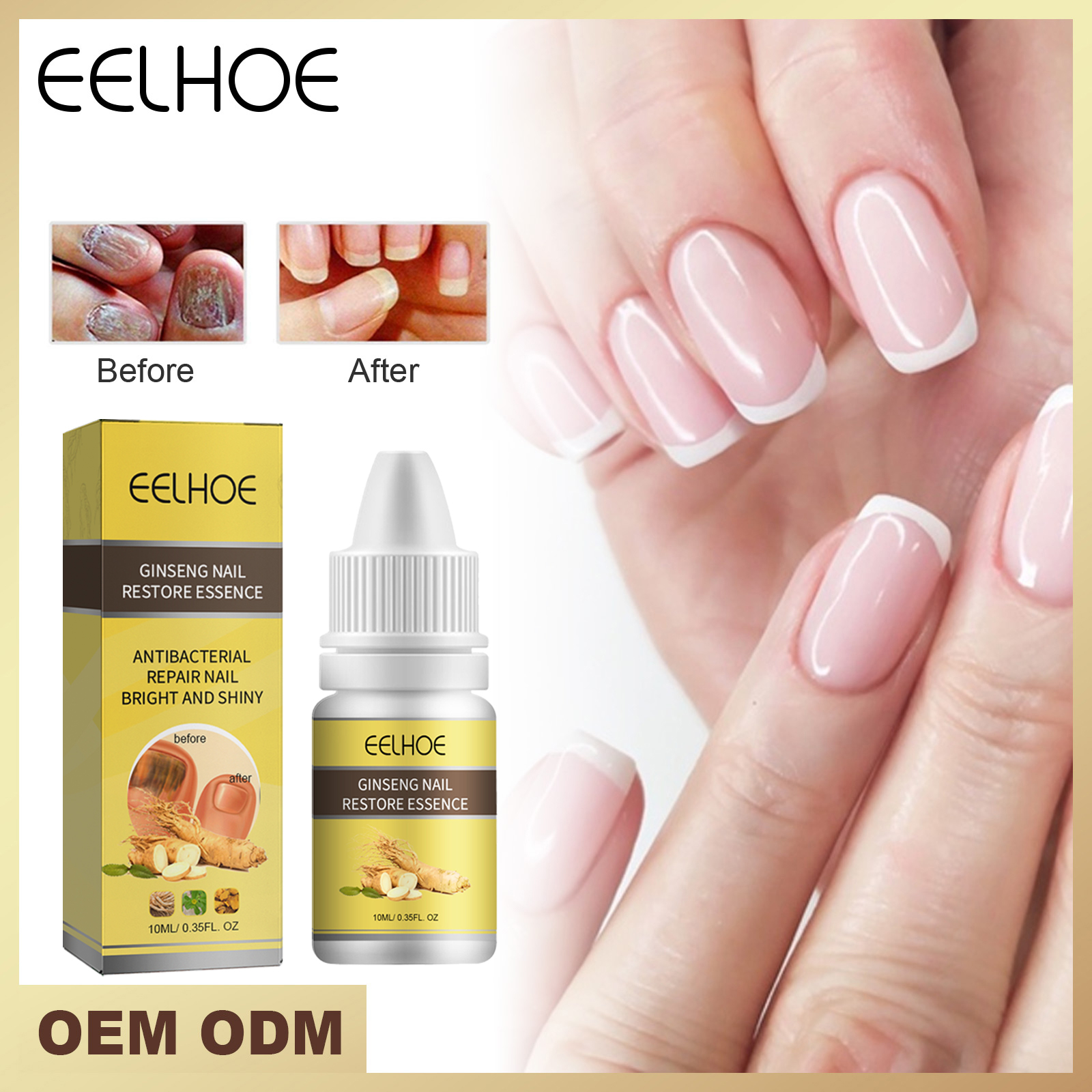 Ginseng Nail Essential Oil 10ml-box photo 4