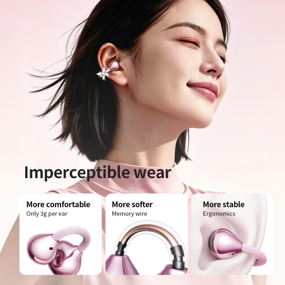 Berlin Sound M72 Sleep Headphones Noise Reduction Sleep In Ear Soundproofing Non-Pressure Ear Invisible Zero Sense Bluetooth Headphones photo 4