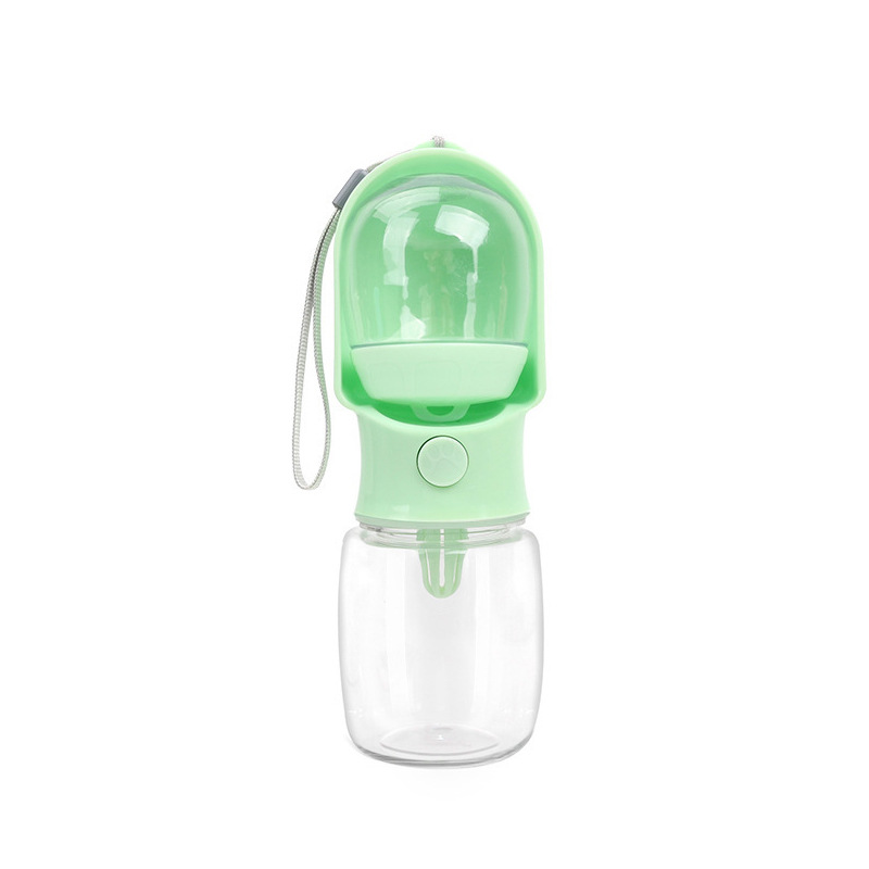 Leak Proof Portable Dog Water Bottle With Bowl  Travel Pet Water Dispenser For Walking & Hiking  Food Grade Plastic  Choose From 3 Colors photo 6