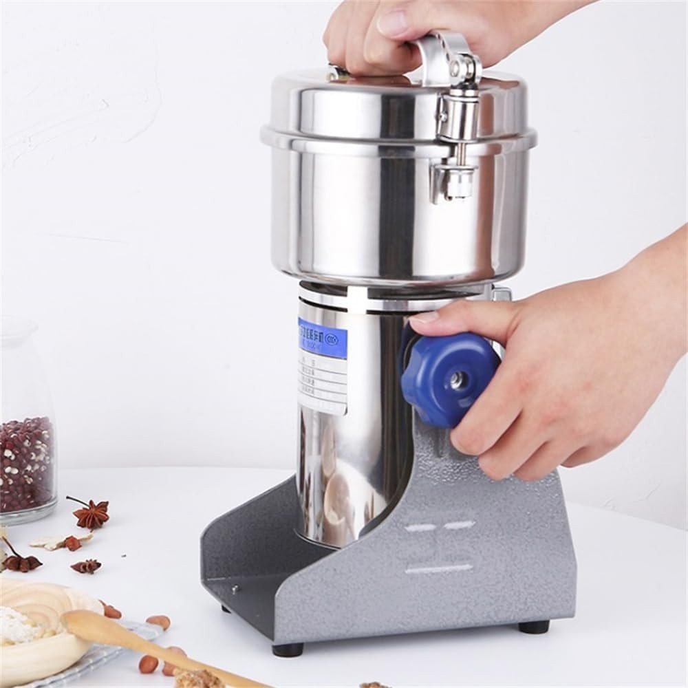 Electric Dry Food Grinder Machine Grains Spices Hebals Mill Cereal Grinding 800G photo 8