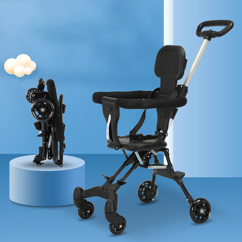 Lightweight Baby Stroller Pram Foldable Pushchair Travel Buggy Travel System UK photo 7