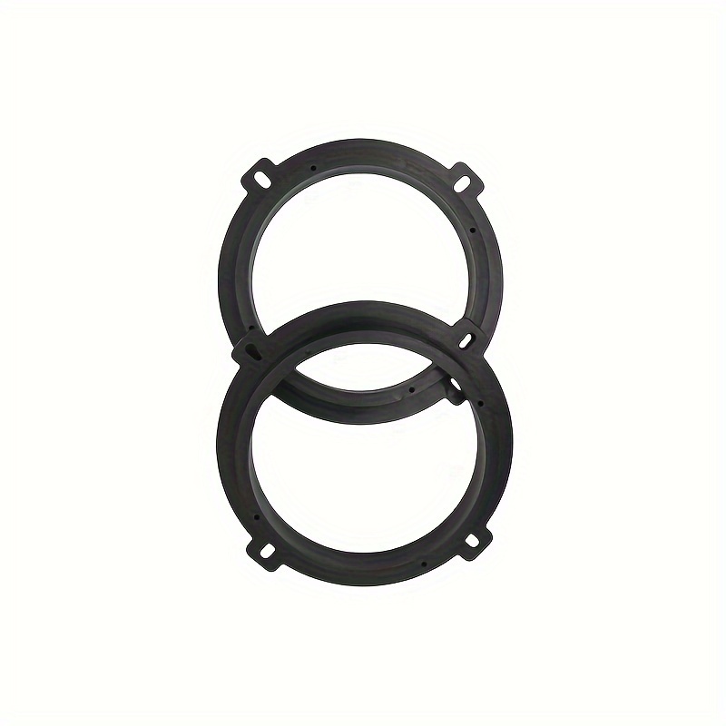 2PCS 6.5 Inch Car Door Speaker Adapter Spacer Ring Fit For Hyundai Elantra I30 Tucson Sonata XG300, Fit For Kia Amanti Forte Soul Optima Sedona, ABS Front Rear Speaker Adapter Brackets photo 1