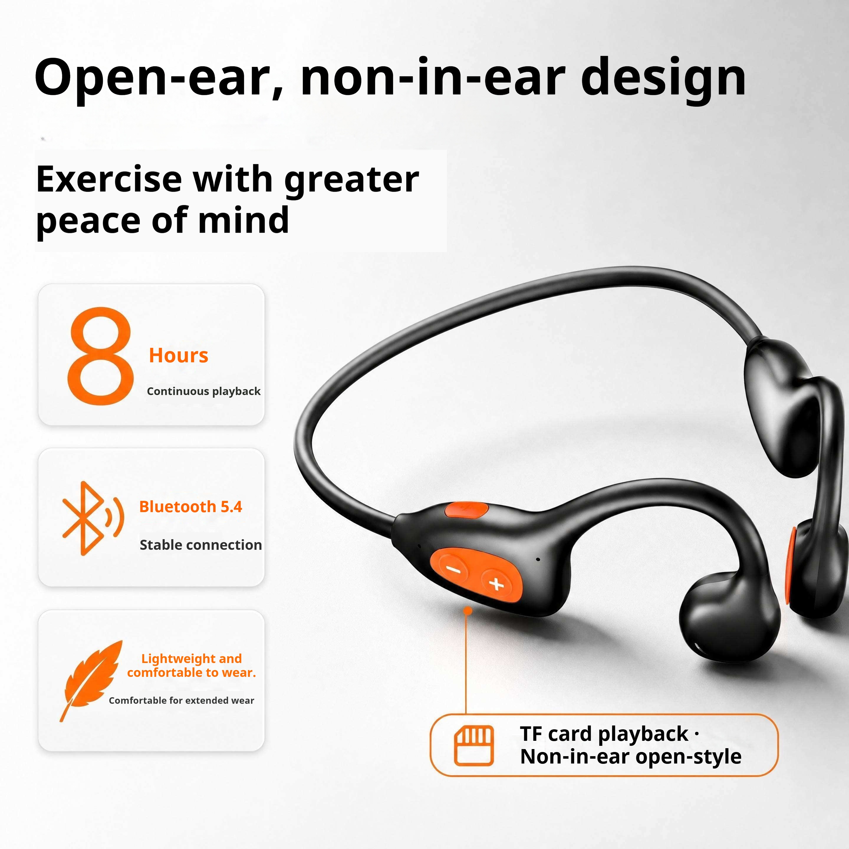 KP-22Ppro Best-selling Wireless Bluetooth Ear-hook Sports Headphones Waterproof Long Battery Life Factory Direct Stock photo 6