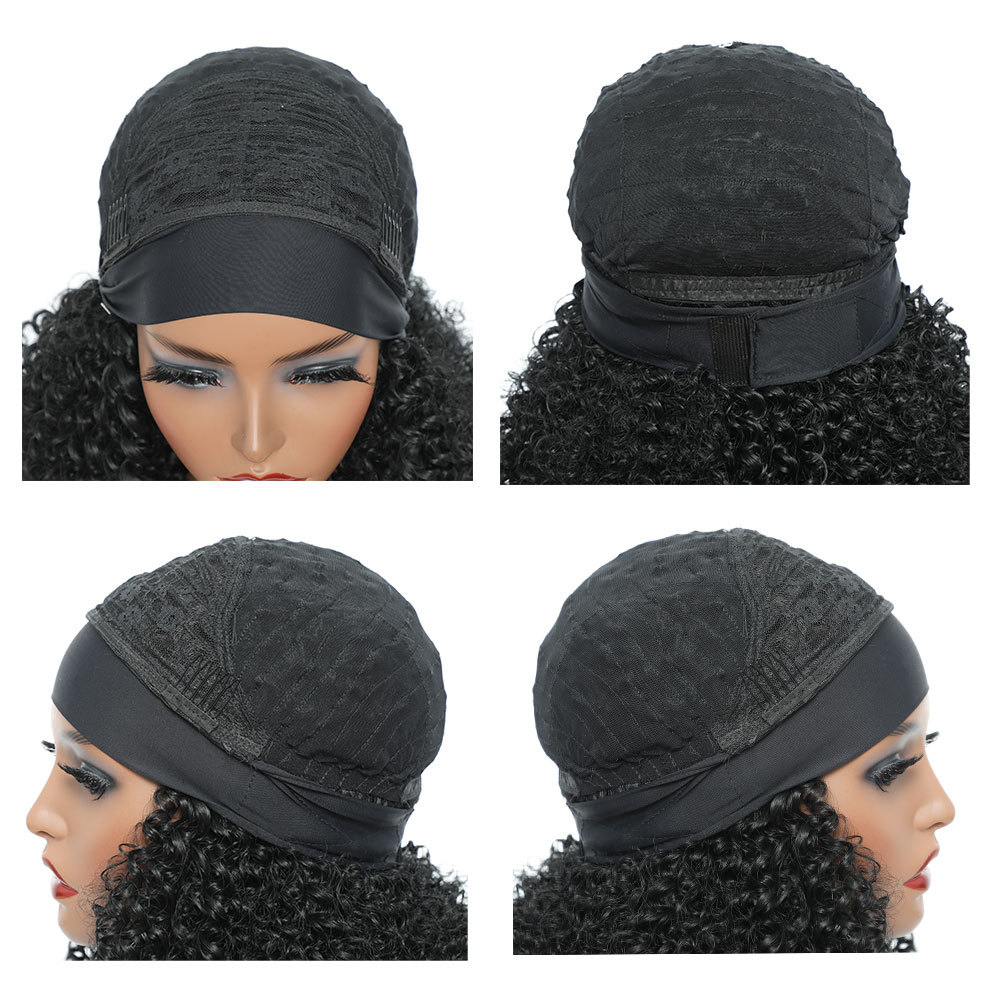 Hijab Ice Silk Chemical Fiber Wig photo 5