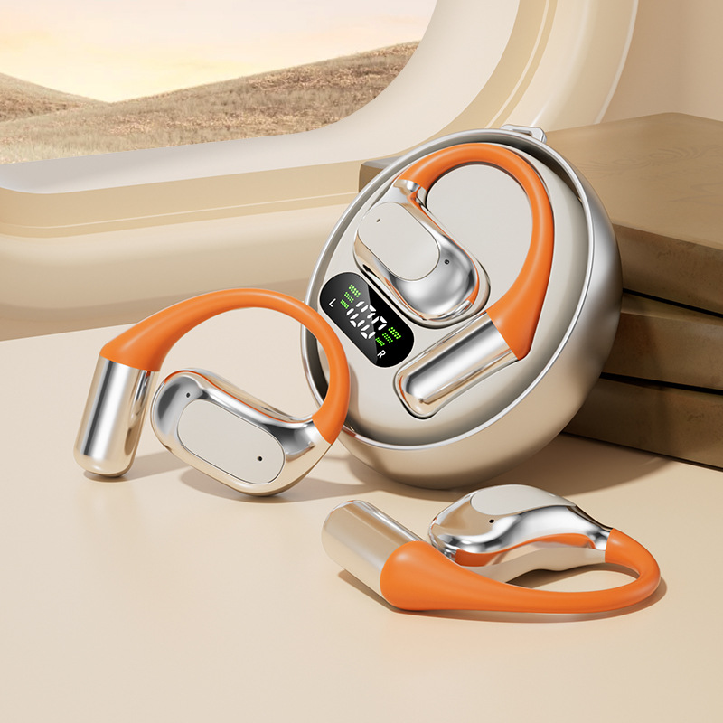Cross Border Explosion M113 Hanging Earphone Rotating Small Coconut Ball Ultra Long Life High Color Value Bluetooth Headphones Customized photo 2