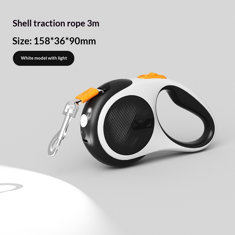 Retractable Dog Leash  Shock Absorbing Design For Large Dogs Durable Extendable Leash For Walking photo 3