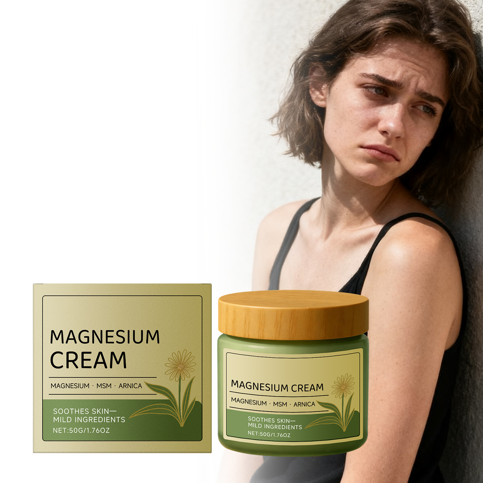 Plant Soothing Cream 50g 1box photo 6