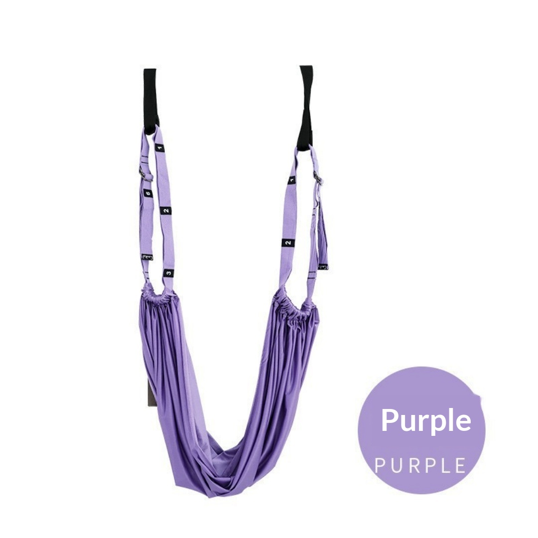 Aerial Yoga Sling Home Fitness Equipment Yoga Inverted Pull Rope Hanging Door Yoga Stretch Belt Artifact photo 6