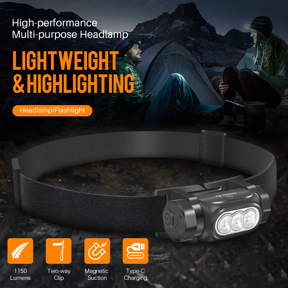 Waterproof LED Headlamp Head Torch USB Rechargeable Light Headlight Flashlight photo 3