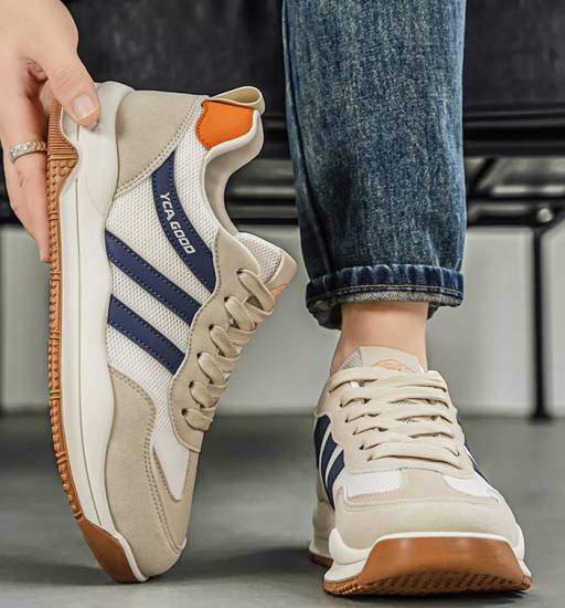 Men's Wide Toe Cortez-style Sneakers, Extra Wide Shoes For Wide Feet & High Instep, Soft Mesh Casual Trainers photo 6