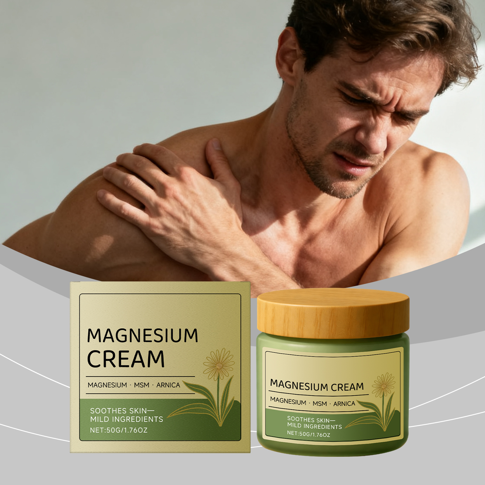 Plant Soothing Cream 50g 1box photo 5