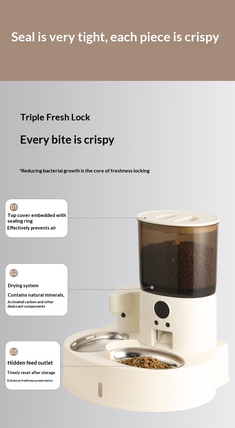 Automatic Cat Feeder With Timed & Portion Control photo 2
