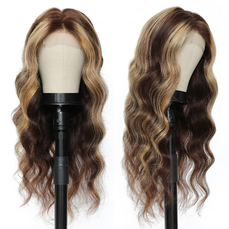 Wig Front Lace P4 27 Real Hair Headgear photo 2