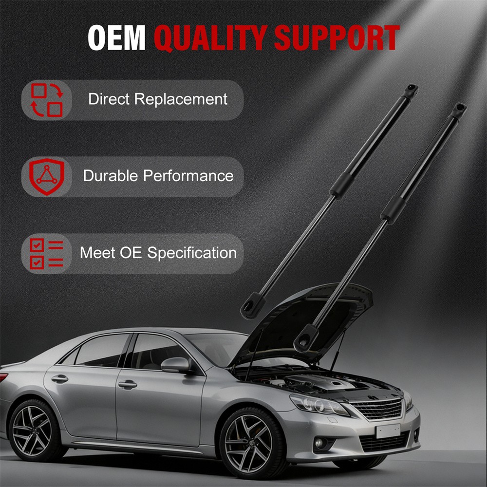2x Front Hood Lift Supports Shock Struts For Hyundai Sonata 2011-2014 photo 4