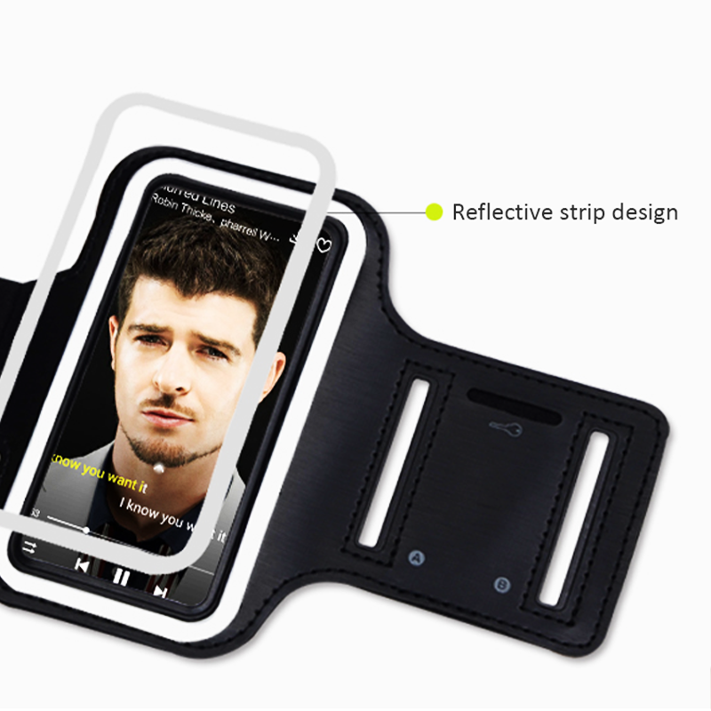 1pc Sports Running Jogging Gym Exercise Armband Case Phone Holder Bag Cover photo 5