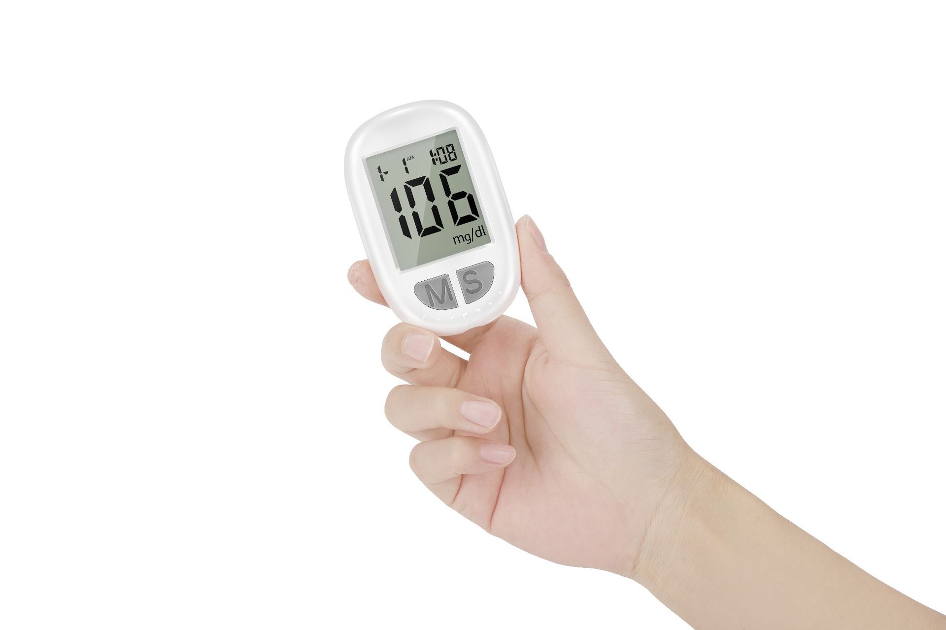 Portable Blood Glucose Meter Kit - Auto Coding, Fast 10s Results, Includes 50 Test Strips & 50 Lancets photo 5