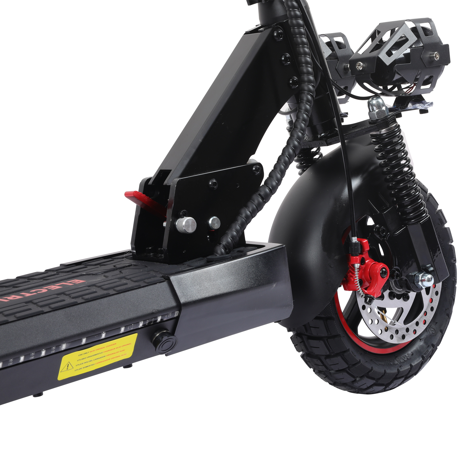 J-01 10 Inches 48V 15Ah 800W Off Road E-Scooter With Seat photo 7
