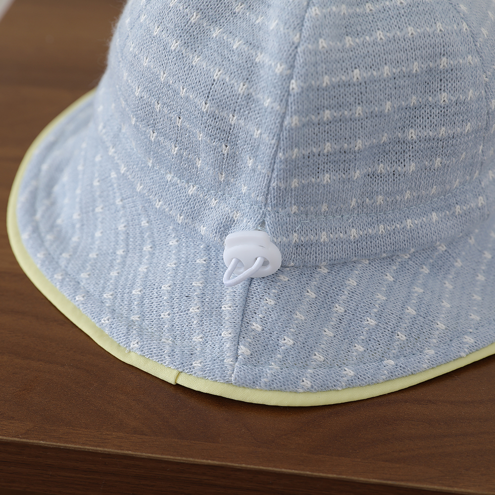 3D-shaped Small Fruit Children's Fisherman Hat, Knitted Jacquard, Contrasting Color Piping, Soft Brim, Outdoor Casual photo 3