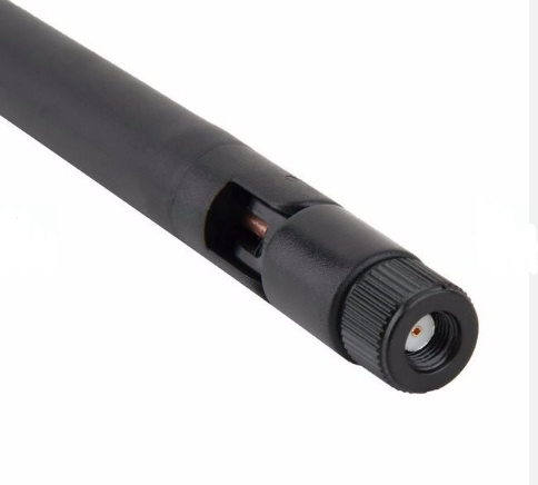 Wifi 2.4Ghz 5dB wireless intensifier has flexible rubber with Sma male connector. photo 4