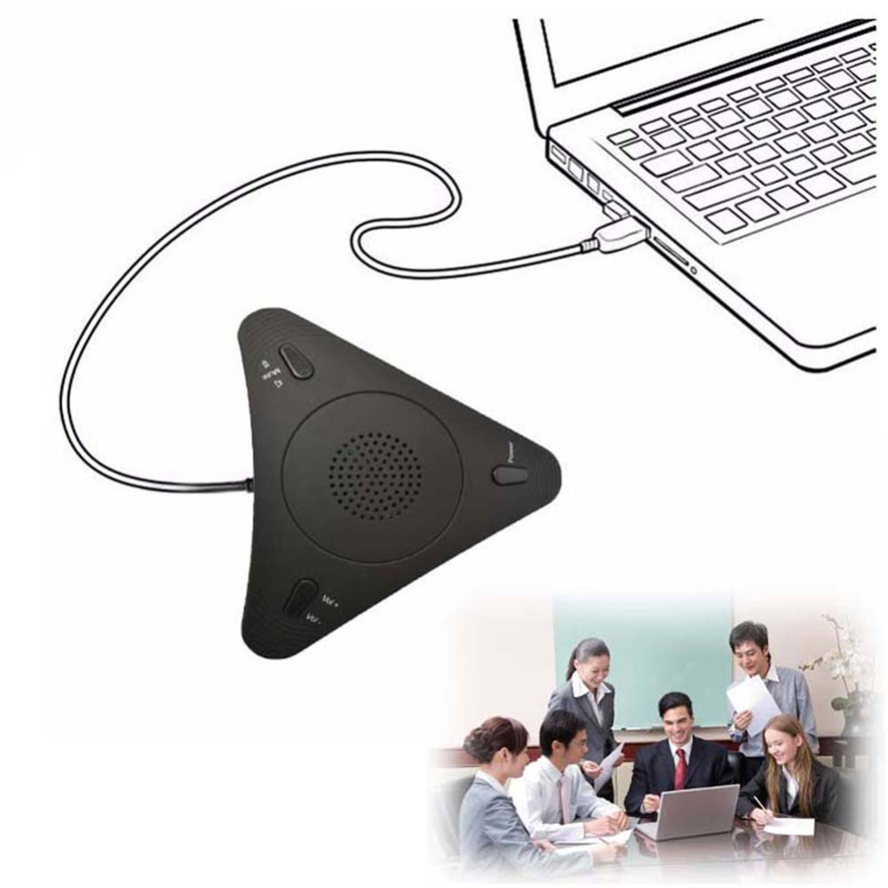 Video Conference Omnidirectional Microphoneconference Microphone Echo Canceller USB Free Drive photo 5