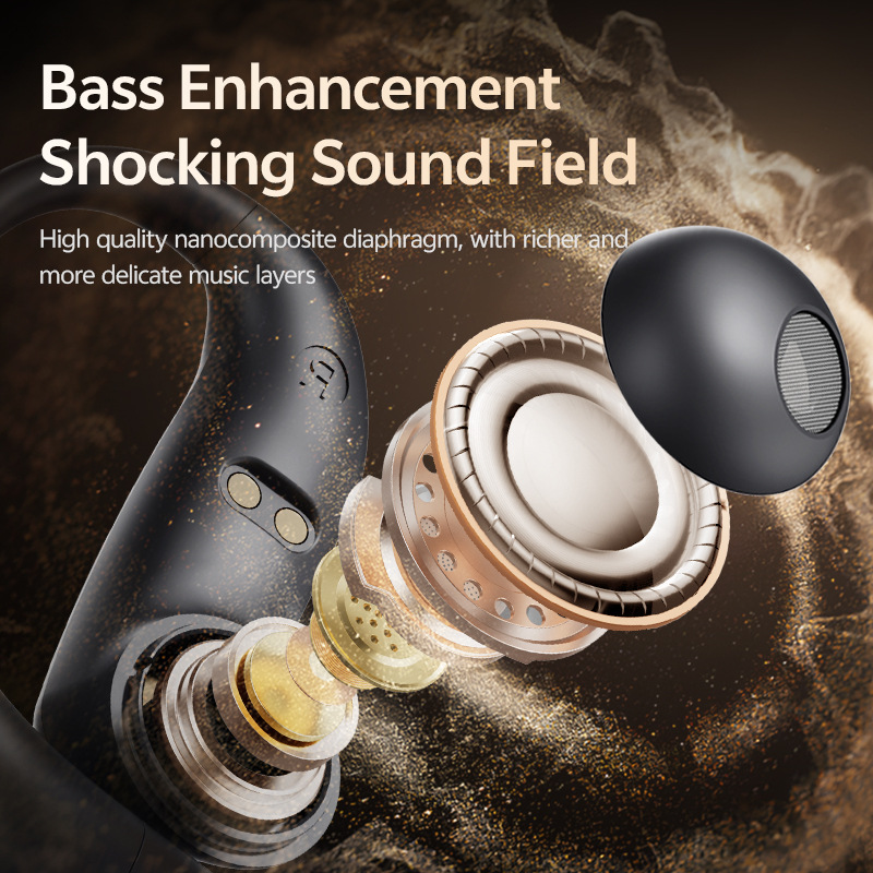 Cross Border Explosion M129 Long Range OWS Private Model High Value Long Wear Painless Wireless Bluetooth Headphones Wholesale photo 4