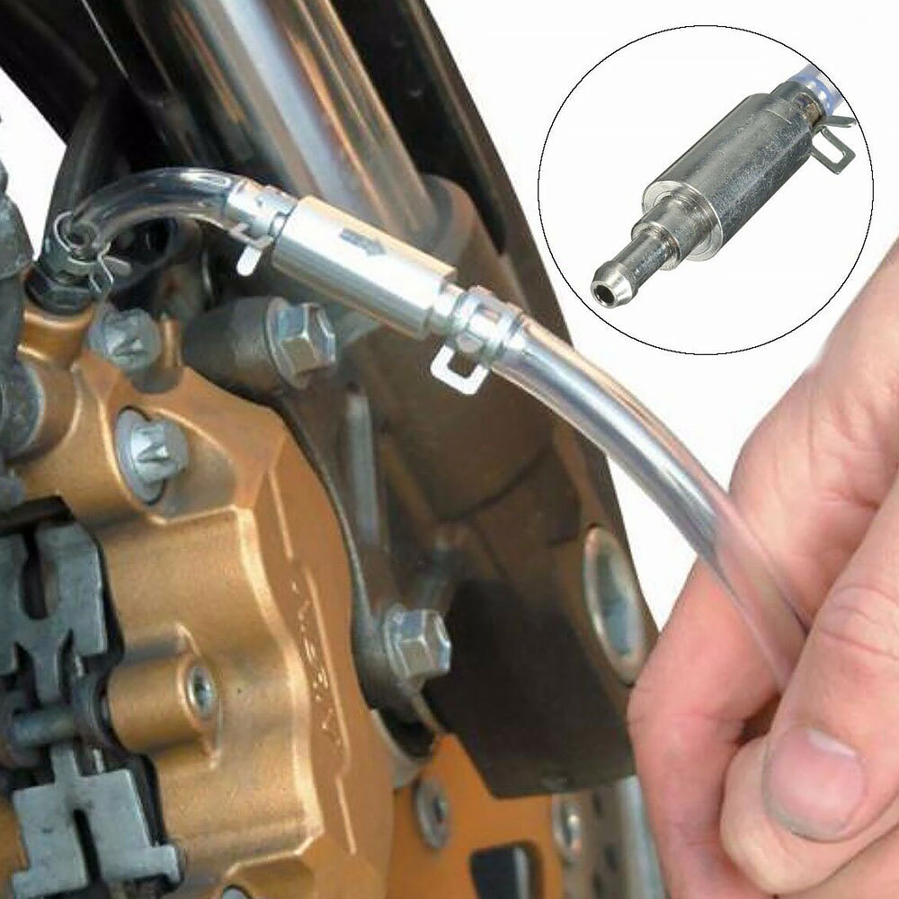 2 Pack Brake Bleeder HoseHydraulic Brake Bleed Hose One Way Check Valve Tube photo 5