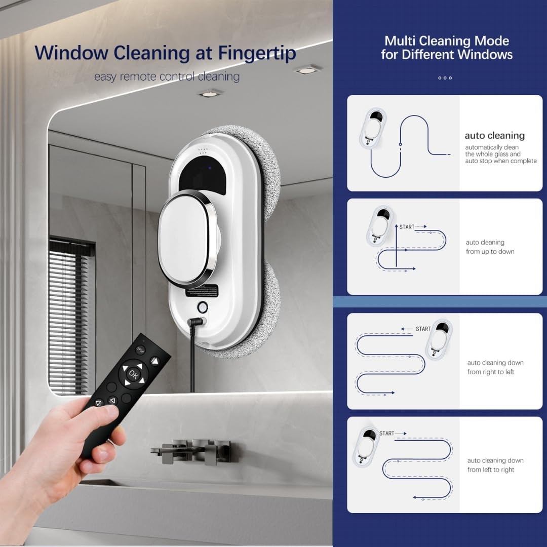 Window Cleaning Machine Intelligent Window Cleaning Robot Automatic Electric UK photo 5