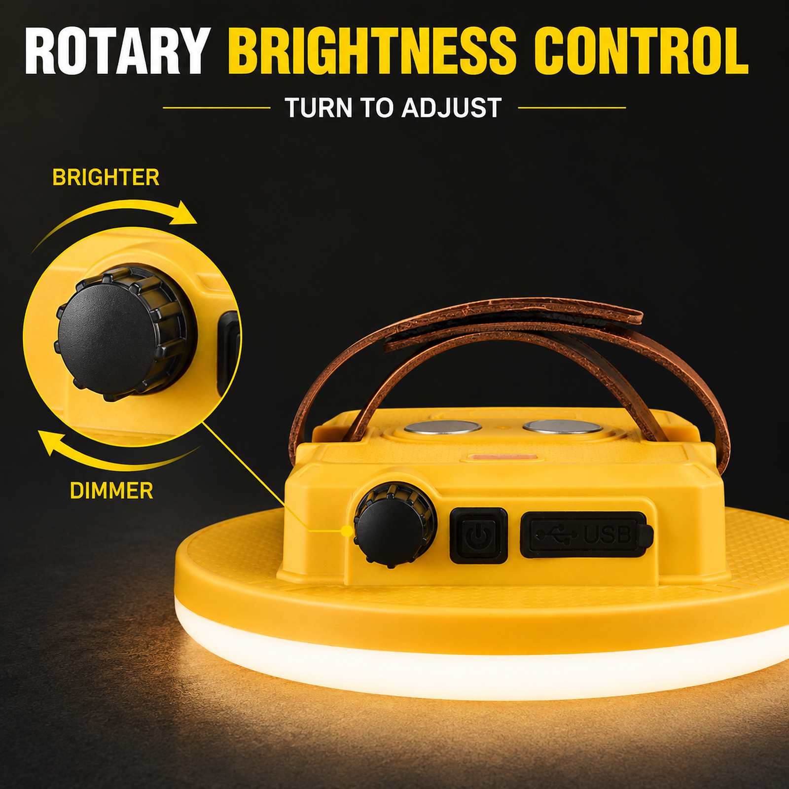 D82 2 Camping Lantern 4500mAh Magnetic Mount Hanging Hook Stepless Dimming Type C For Outdoor photo 4